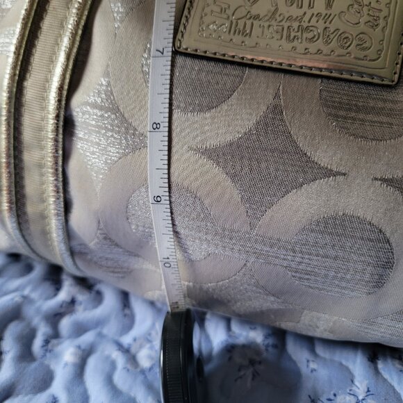 Coach Poppy silver signature glam tote - Picture 9 of 9